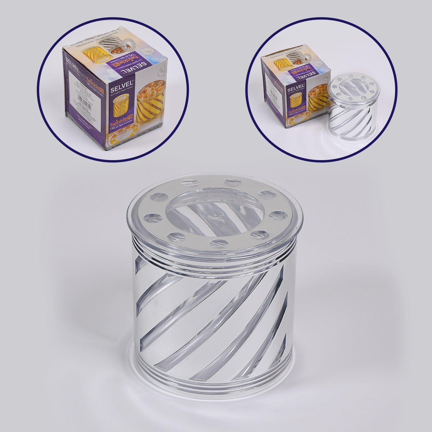 5271 Dry Fruit Container , Storage Airtight Container For home & kitchen Use ( 750 ML ) DeoDap 5271 Dry Fruit Container , Storage Airtight Container For home & kitchen Use ( 750 ML ) DeoDap
